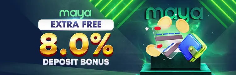 8% Reload PayMaya